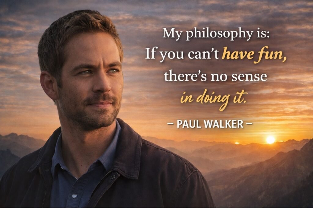 A tribute to Paul Walker